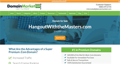 Desktop Screenshot of hangoutwiththemasters.com