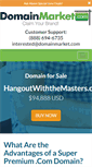 Mobile Screenshot of hangoutwiththemasters.com